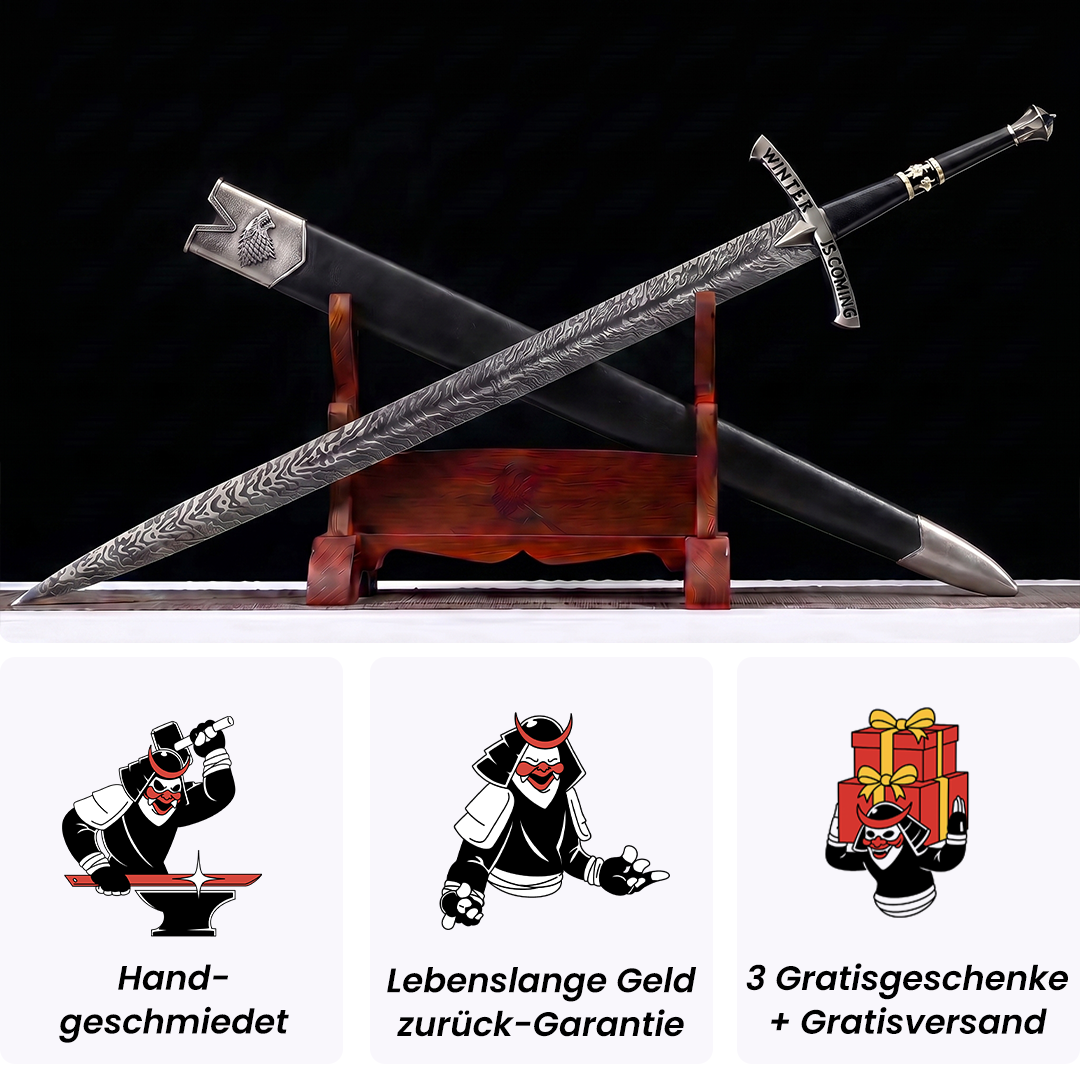 Winter Is Coming Game Of Thrones Schwert – House Stark