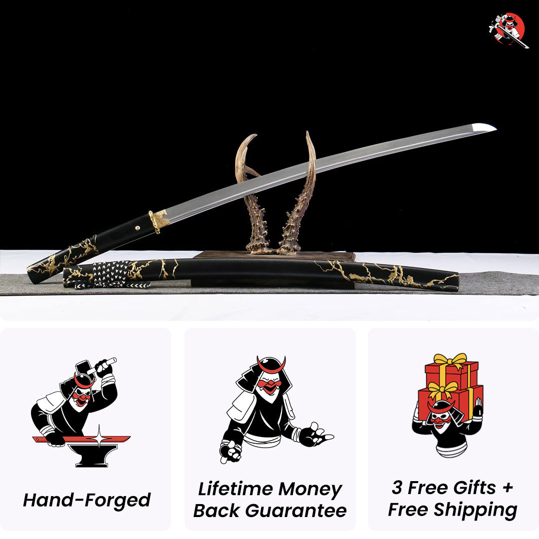 Ghost of Yotei Katana Gilded Night - Limitierte Edition