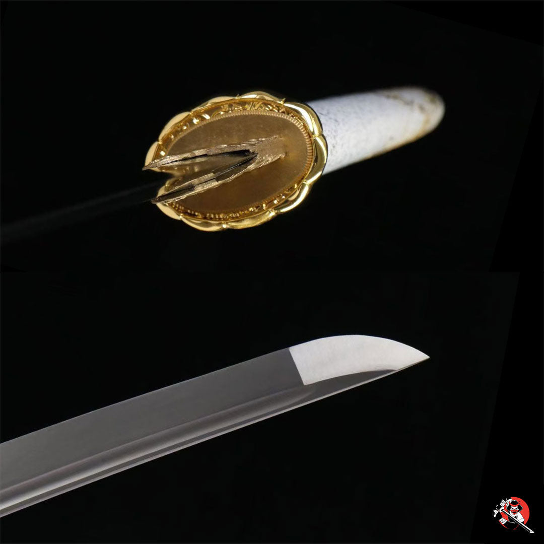 Ghost of Yotei Katana Gilded Night Weiß - Limitierte Edition