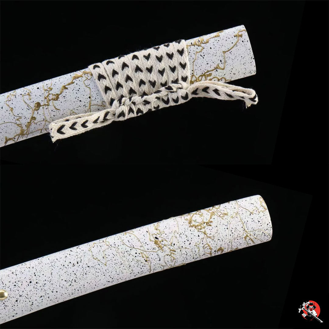 Ghost of Yotei Katana Gilded Night Weiß - Limitierte Edition