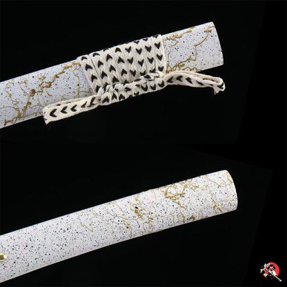 Ghost of Yotei Katana Gilded Night Weiß - Limitierte Edition