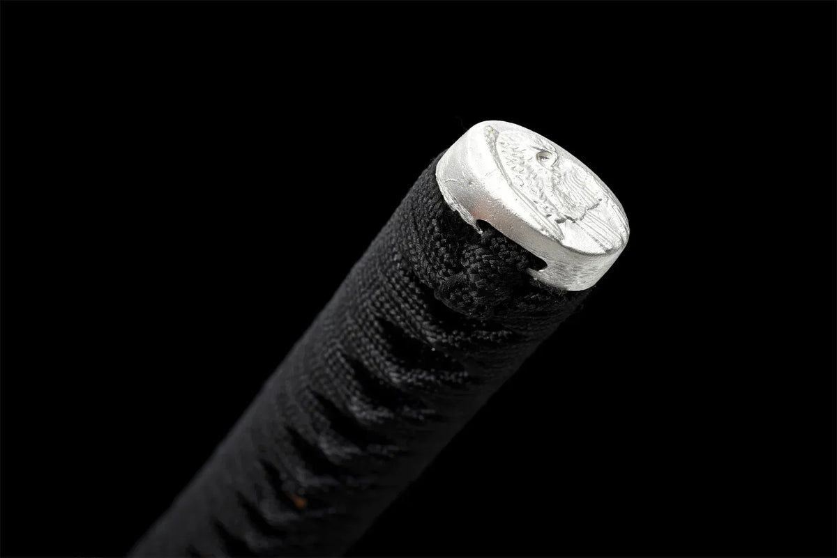 Kashira-Prunier-Acier-T10-Hamon-Veritable