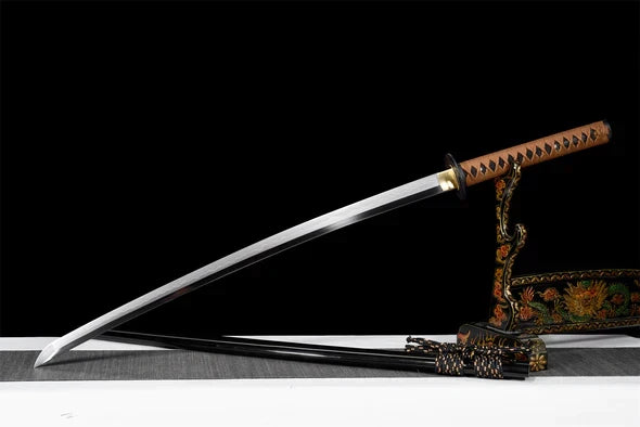Katana-Japonais-Samourai-de-la-Mort-Acier-T10-Hamon-Veritable