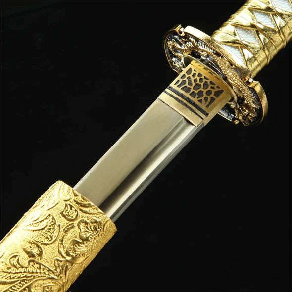 Goldenes Drachen-Katana