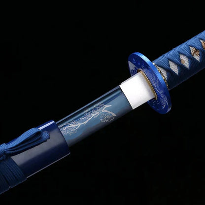 Katana-Schwert-Fleur-Eau-Acier-Carbone-1060