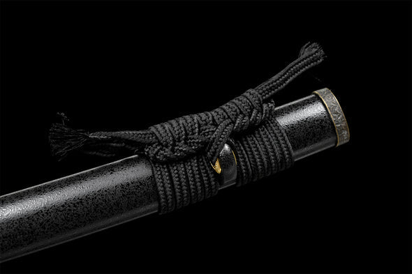 Kurikata-Rurouni-Kenshin-Noir-Acier-T10-Hamon-Veritable