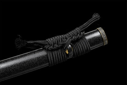 Kurikata-Rurouni-Kenshin-Noir-Acier-T10-Hamon-Veritable