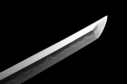 Lame-Rurouni-Kenshin-Noir-Acier-T10-Hamon-Veritable
