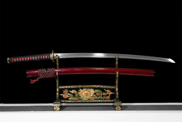 Schwert-Hannya-Oni-Acier-T10-Hamon-Veritable