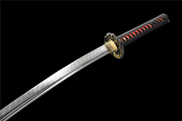 Schwert-Japonais-Senso-Acier-T10-Hamon-Veritable