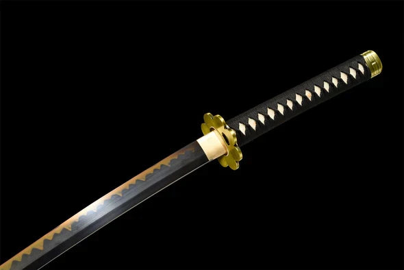 Schwert-Shusui-Zoro-Acier-T10-Hamon-Veritable