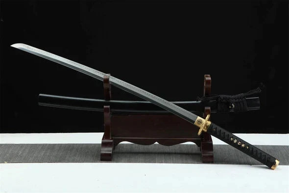 Schwert-Takeda-Shingen-Acier-T10-Hamon-Veritable