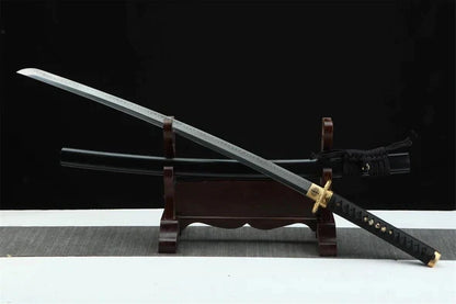Schwert-Takeda-Shingen-Acier-T10-Hamon-Veritable