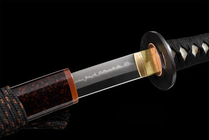 Schwert-Watanabe-no-Tsuna-Acier-T10-Hamon-Veritable