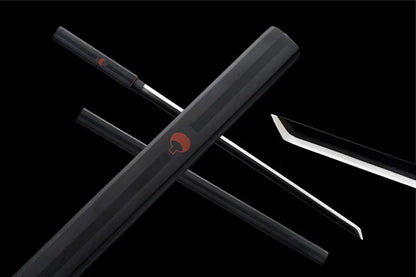 Saya-Sasuke-Uchiwa-Kusanagi-Acier-en-Carbone-1060